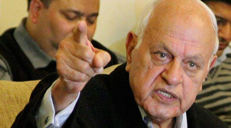 Image result for farooq abdullah angry